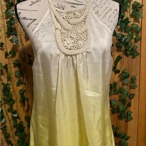 BCBG MaxAzria silk tank top